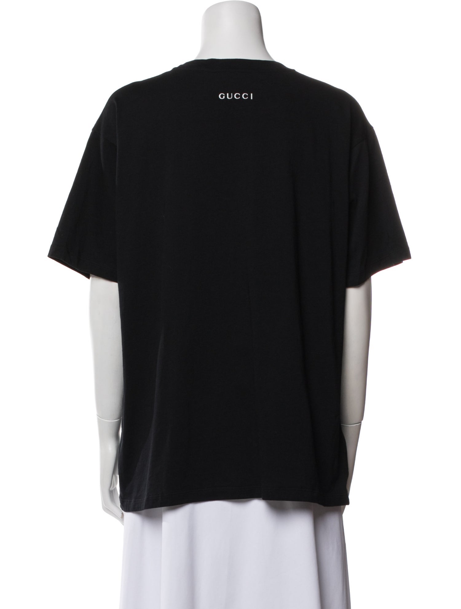 Gucci Graphic Print Crew Neck T-Shirt